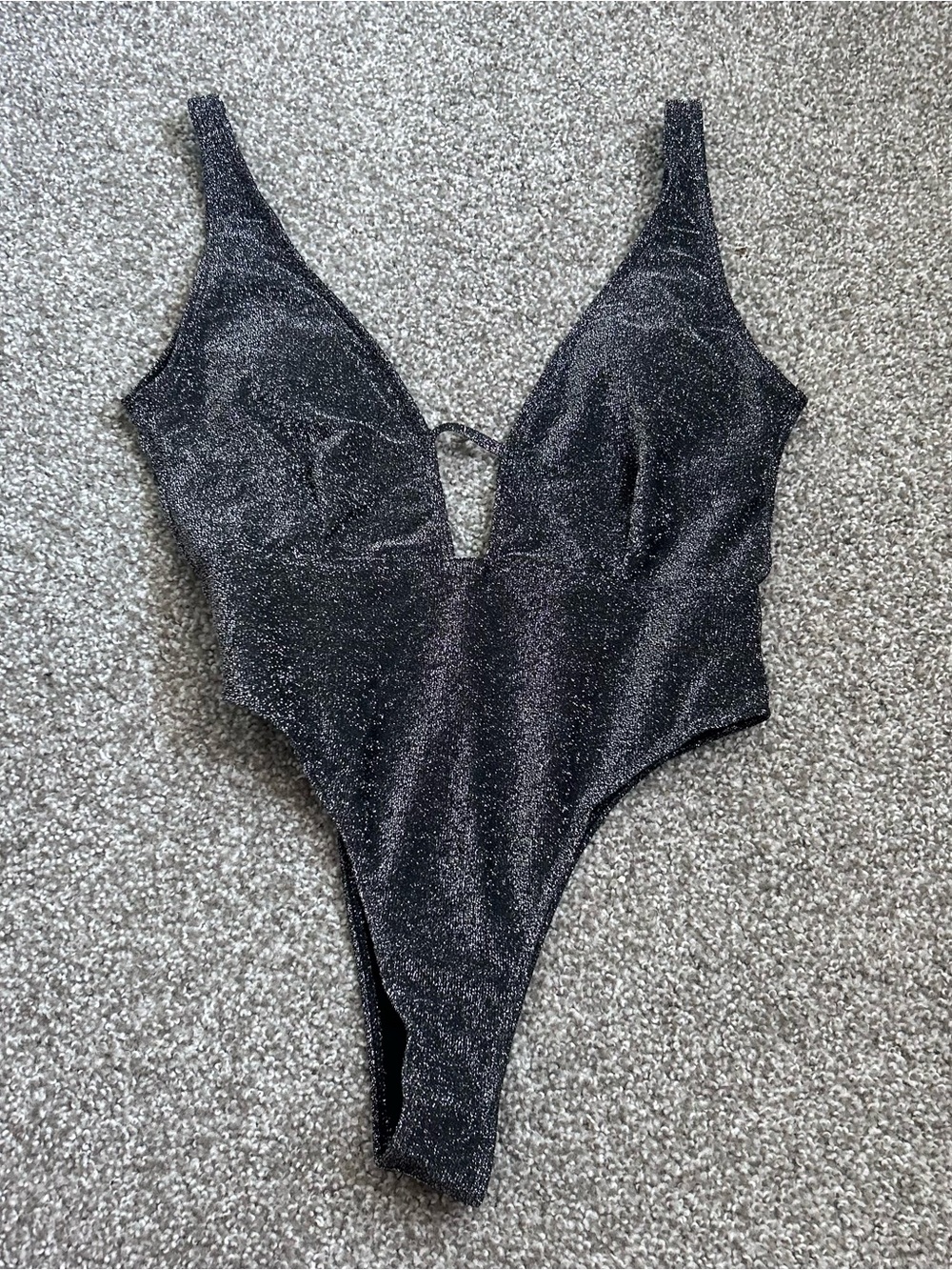 SHEIN Shimmery One Piece Swimsuit